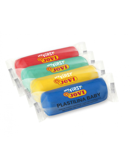 Baby Estuche 4 plastilina 38 g colores surtidos