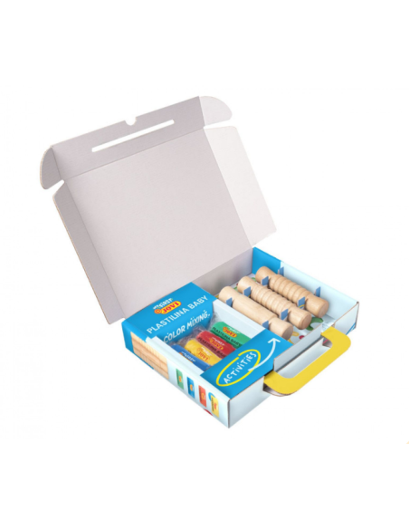 Mi primer kit de modelaje con rodillos de madera