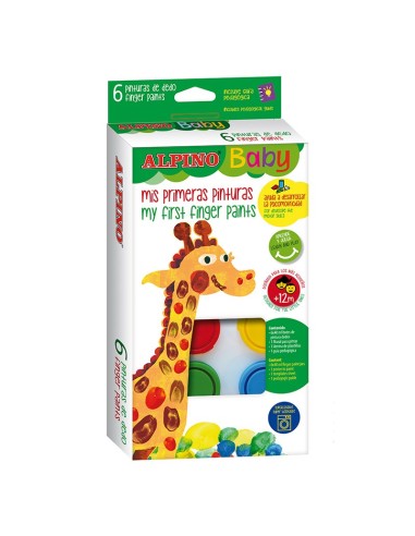 Pinta con los Dedos Alpino Baby