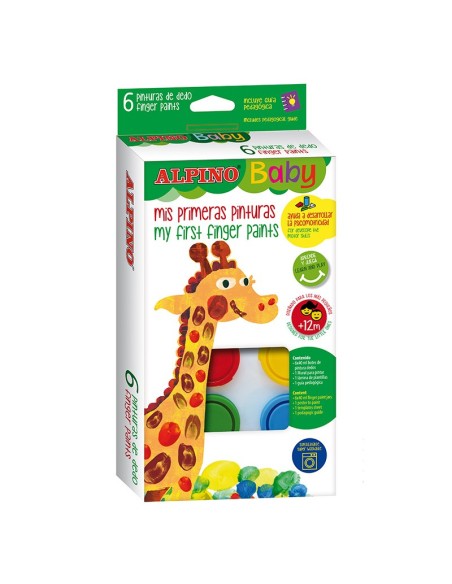 Pinta con los Dedos Alpino Baby
