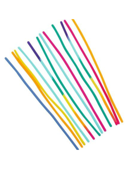 Estrella sensorial Happy Day con cordones de silicona