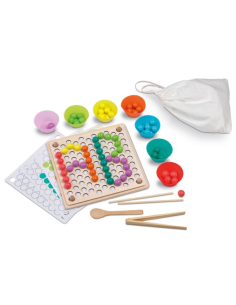 Beads & Clip - juego de clasificación y motricidad