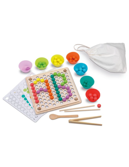 Beads & Clip - juego de clasificación y motricidad