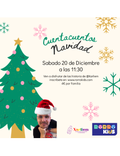 Cuentacuentos Navideño con @Xarliem