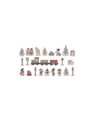 Calendario de Adviento Tren de Navidad Little Dutch