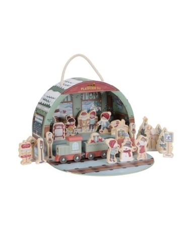 Calendario de Adviento Tren de Navidad Little Dutch