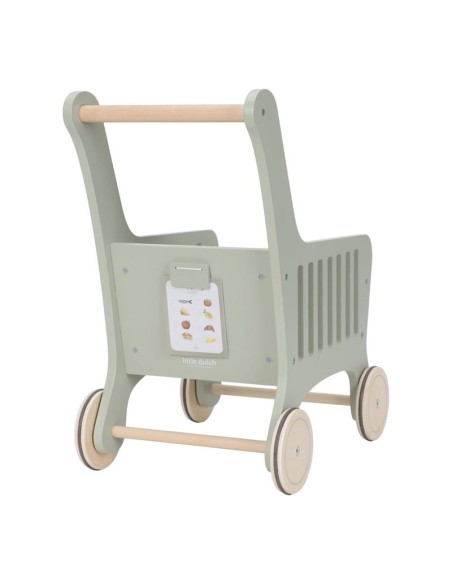Carrito de Compra Madera Little Dutch
