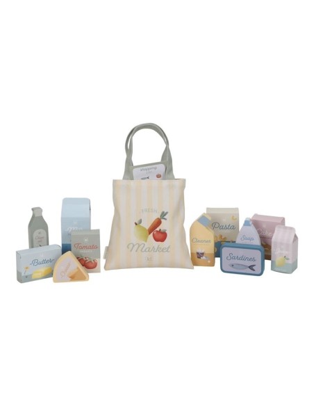 Carrito de Compra Madera Little Dutch