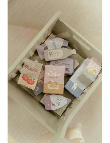 Carrito de Compra Madera Little Dutch