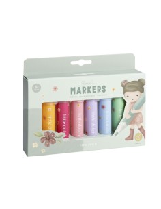 Rotuladores Punta Fieltro Rosa Little Dutch