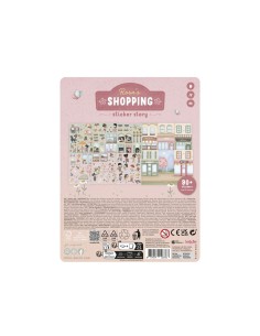 Libro de Pegatinas Reutilizables Rosa y sus Amigos Little Dutch 2