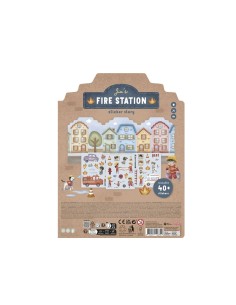 Pegatinas Reutilizables Bomberos Little Dutch 2