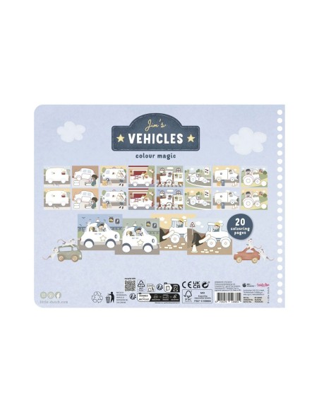 Libro Mágico Vehículos con Jim Little Dutch