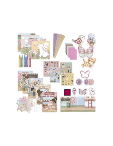 Caja de Creatividad Grande Rosa Little Dutch