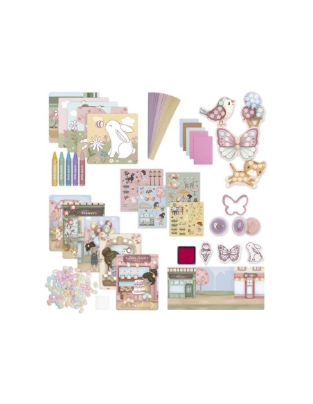 Caja de Creatividad Grande Rosa Little Dutch