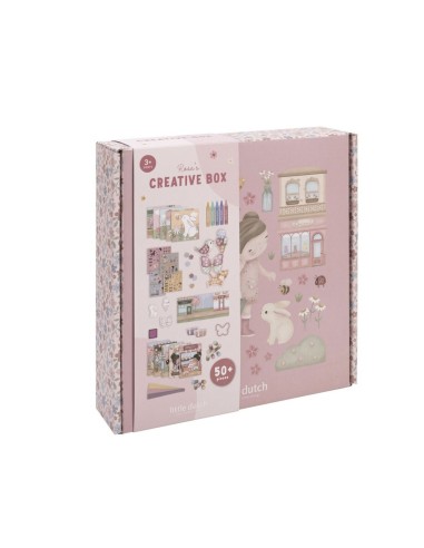 Caja de Creatividad Grande Rosa Little Dutch
