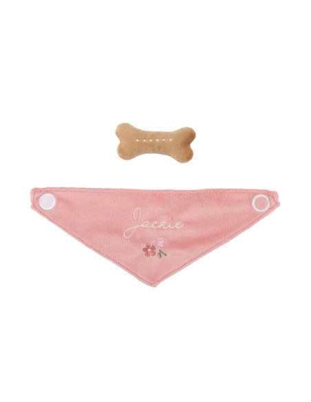 Perrito de Peluche Jackie con Bolsa de Transporte Little Dutch