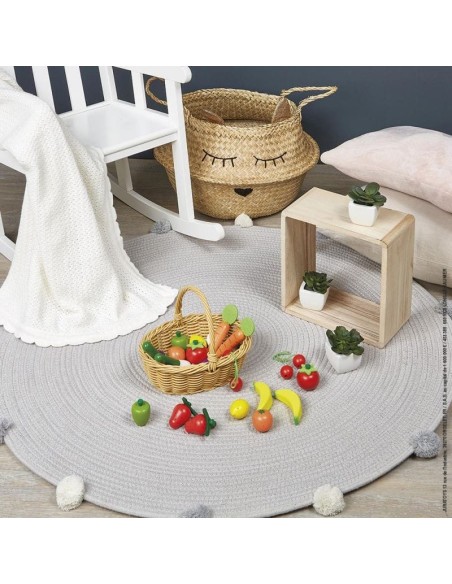 Cesta de Frutas y Verduras  Janod