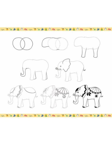 Step by step draw. - 20 modelos animales