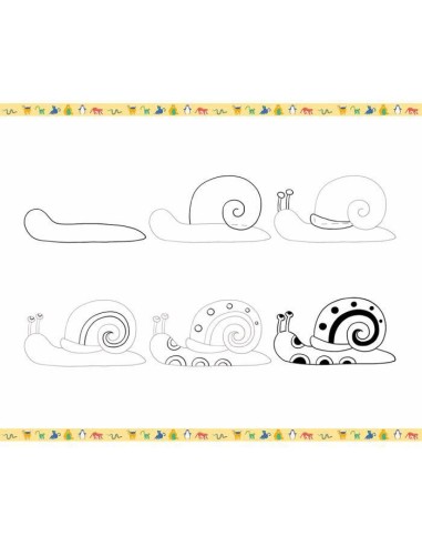 Step by step draw. - 20 modelos animales