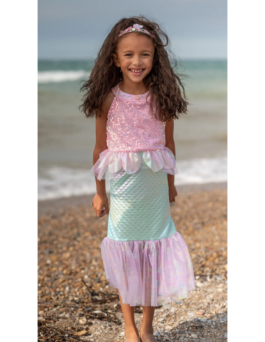 Vestido de sirena Misty, rosa