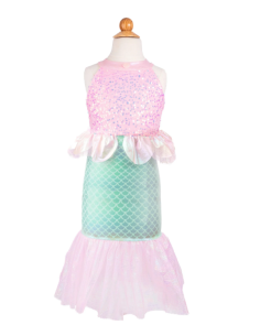 Vestido de sirena Misty, rosa