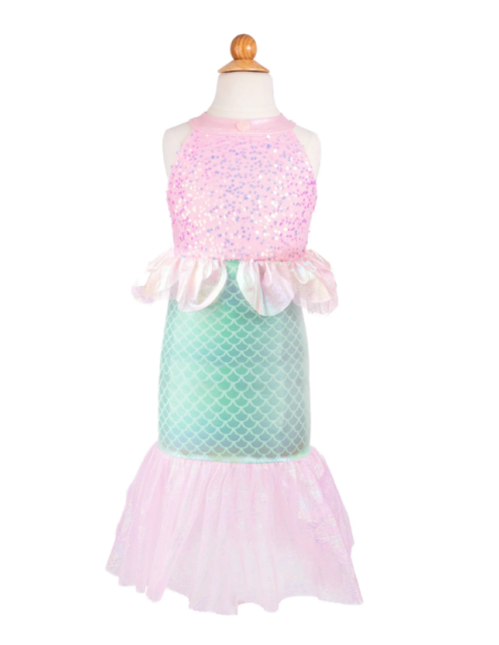 Vestido de sirena Misty, rosa