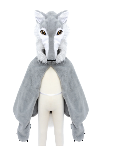 Capa lobo del bosque