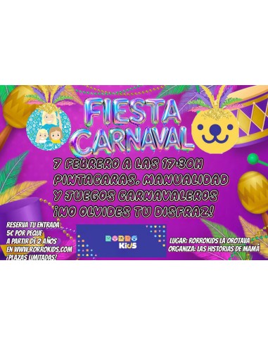 Taller Carnavalero con las Historias de Mamá