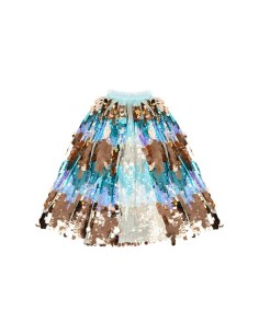 Capa de lentejuelas azul de la Quinta Avenida 4/6