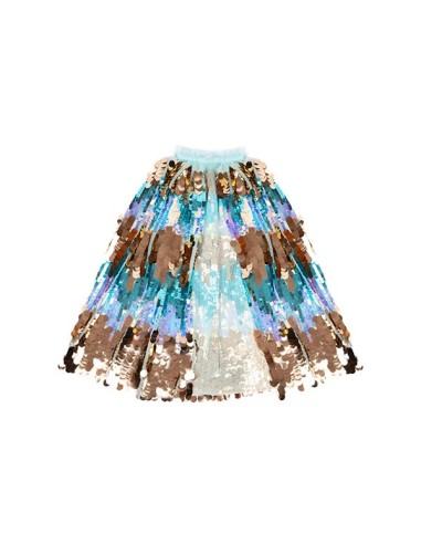 Capa de lentejuelas azul de la Quinta Avenida 4/6