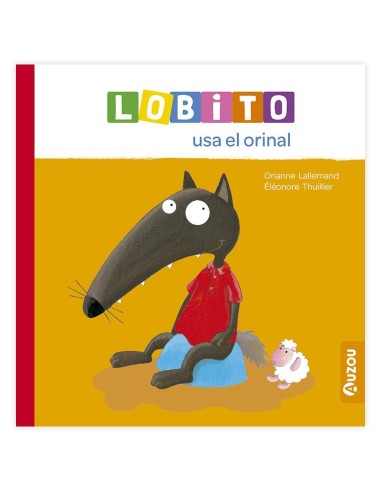 Lobito usa el orinal