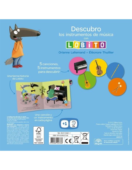 Descubro los instrumentos con Lobito
