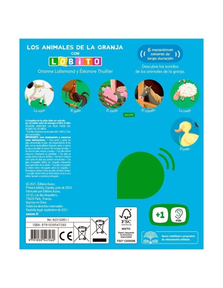 Los animales de la Granja Lobito