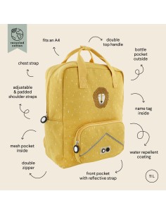 Mochila Trixie grande - Mr. Lion 2