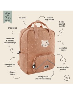 Mochila Trixie grande - Mrs. Cat 2