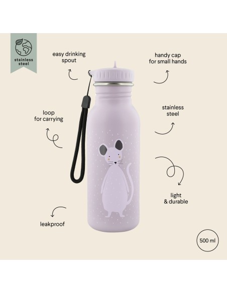 Botella Acero Trixie Mouse 500ml