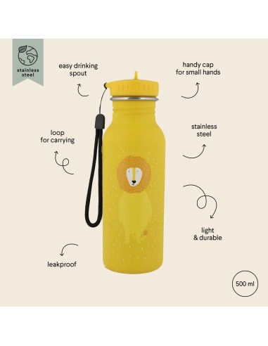 Botella Acero Trixie Lion 500ml