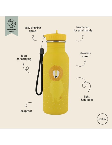 Botella Acero Trixie Lion 500ml