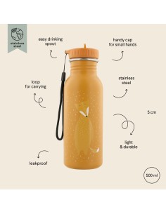 Botella Acero Trixie Fox 500ml 2