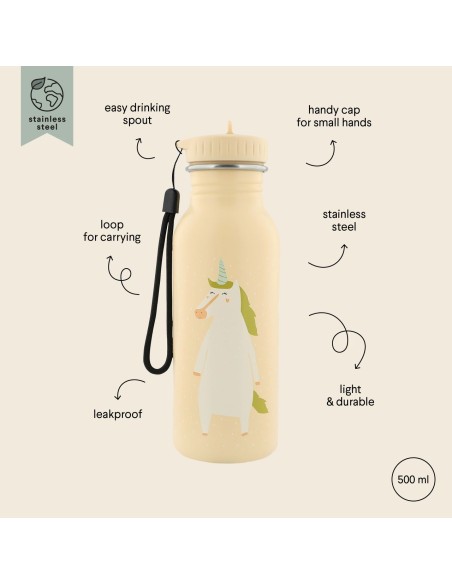 Botella Acero Trixie Unicornio 500ml