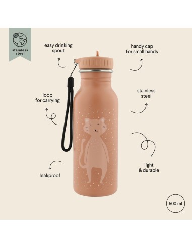 Botella Acero Trixie Cat 500ml