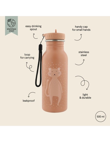 Botella Acero Trixie Cat 500ml