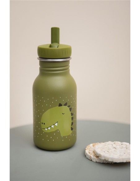 Botella Acero Trixie Dinosaurio 350ml
