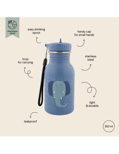 Botella Acero Trixie Elefante 350ml