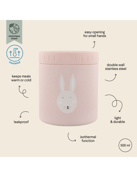 Termo Sólidos 500ml Mrs. Rabbit TRIXIE