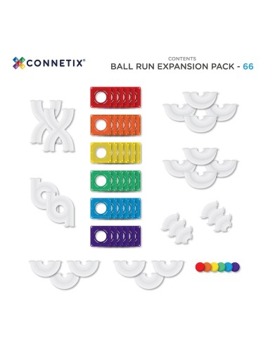 Tobogán 66 piezas Connetix