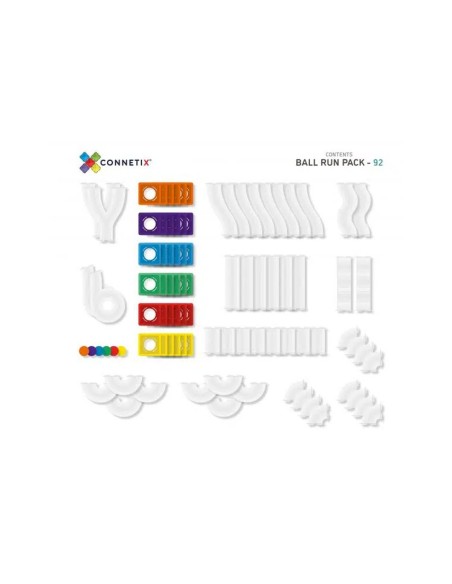 Pack Connetix Tobogán 92 Piezas