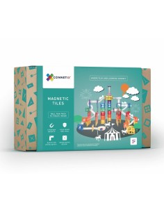 Pack Connetix Tobogán 92 Piezas