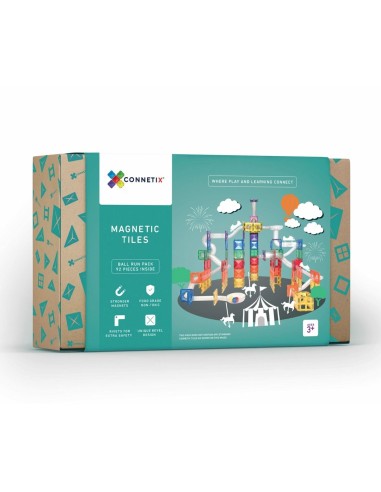 Pack Connetix Tobogán 92 Piezas